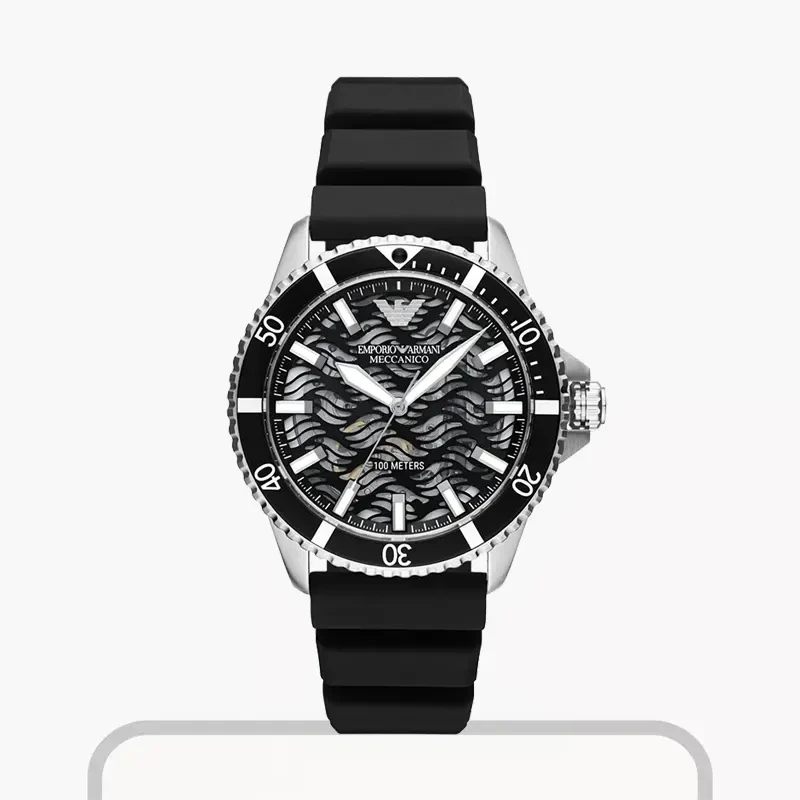 Emporio Armani Automatic Black Dial Men’s Watch | AR60062